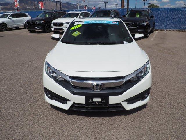 used 2017 honda civic ex-l coupe tucson, az 85705 for sale in tucson, arizona