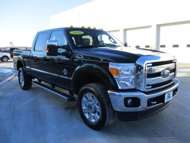 2016 ford f-350 super duty lariat 4x4 lariat 4dr crew cab 8 ft. lb srw pickup for sale in brentwood, new hampshire