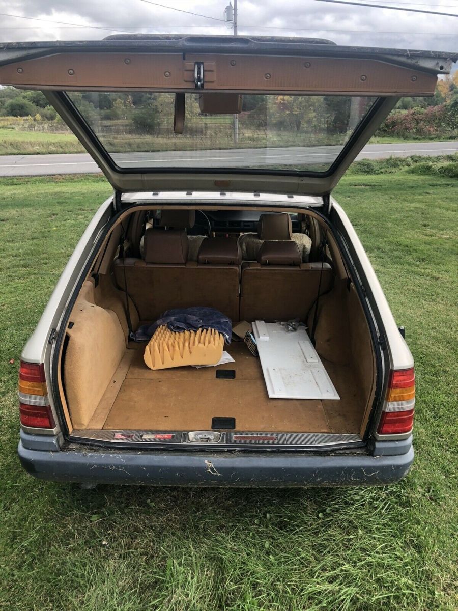1987 mercedes-benz 300td wagon brown rwd automatic tdt