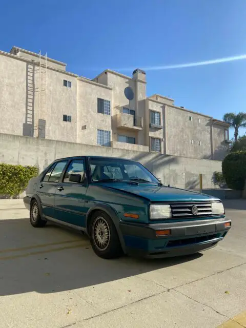 1991 volkswagen jetta sedan green fwd manual carat