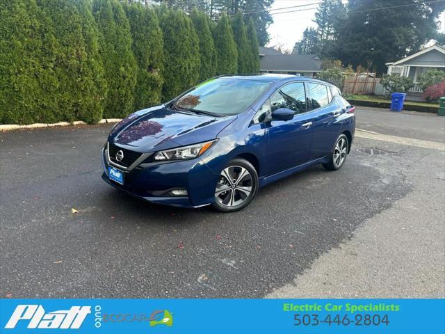 2022 nissan leaf sl plus hatchback 4d
