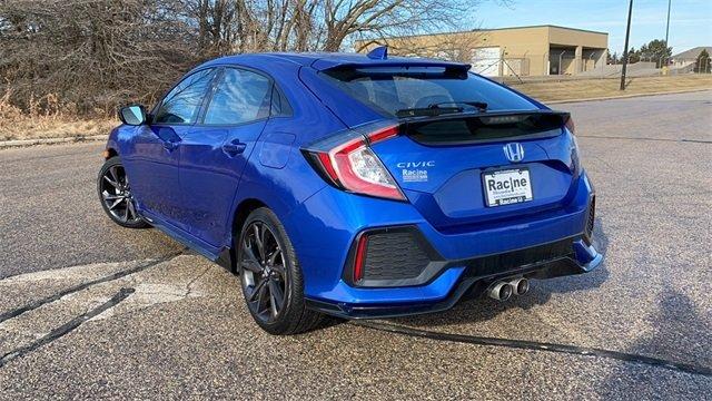 certified 2018 honda civic sport hatchback racine, wi 53406 for sale in racine, wisconsin