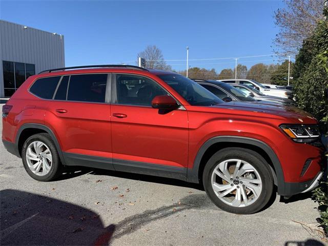 2022 volkswagen atlas 3.6l se w/technology