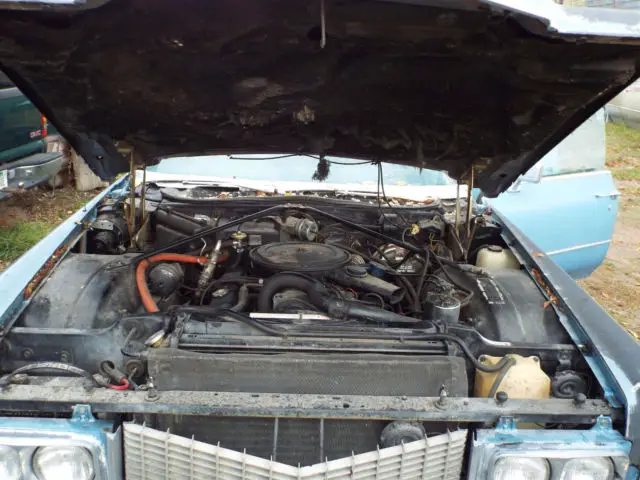 1970 cadillac sedan deville restoration project -complete & runs