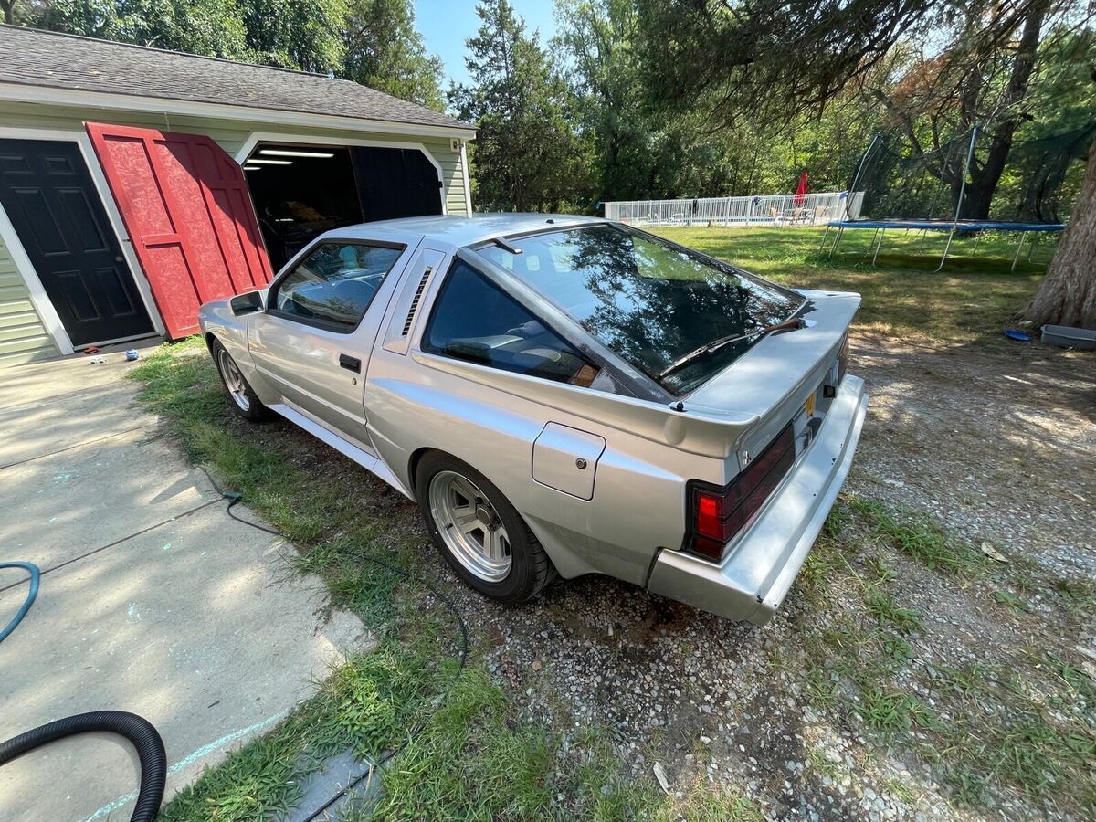 1988 mitsubishi starion coupe grey rwd automatic