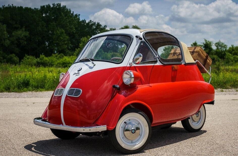 1956 bmw isetta isetta 300 convertible rare 1 of believed to be 15 convertibles