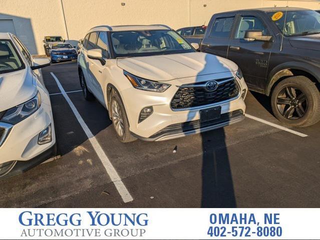 2020 toyota highlander hybrid platinum
