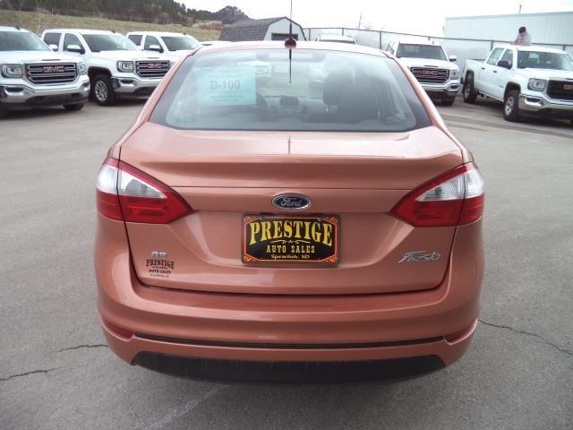 used 2017 ford fiesta se sedan spearfish, sd 57783 for sale in spearfish, south dakota