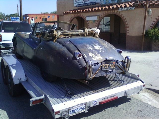 1954 jaguar xk120 0 black