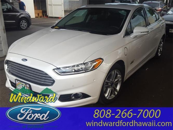 2016 ford fusion energi titanium titanium 4dr sedan for sale in kailua, hawaii