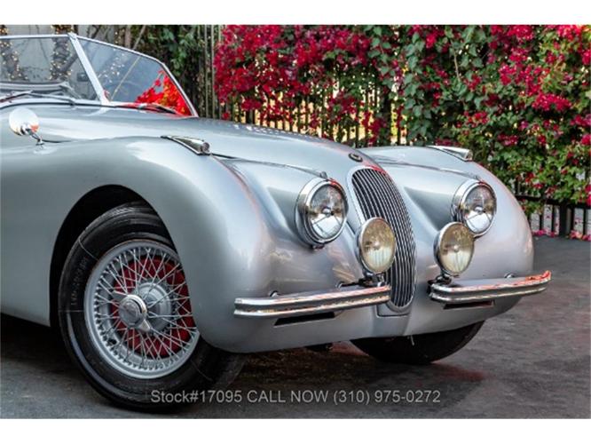 1952 jaguar xk120 in beverly hills, california