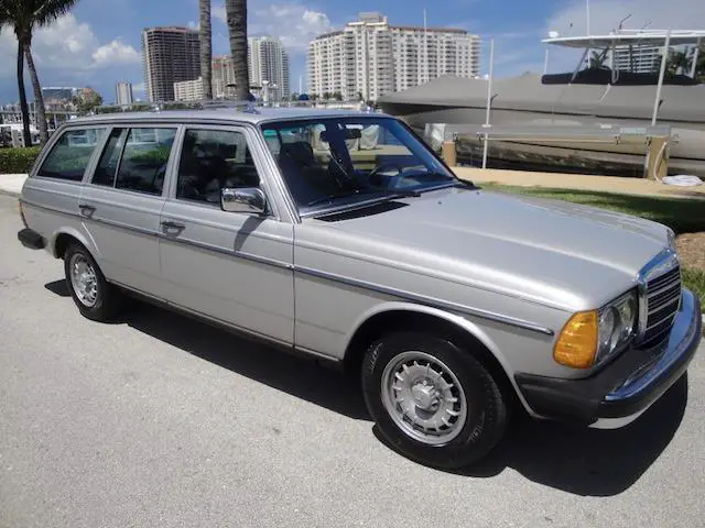 1984 mercedes-benz 300td turbo diesel wagon 94k orig classic gorgeous find-in fl