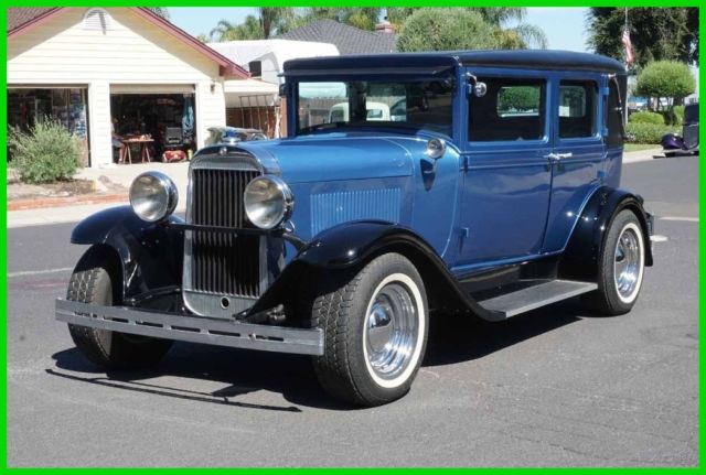 restored groundup 1928 oldsmobile 4dr landau top sedan 260/350 show and drive