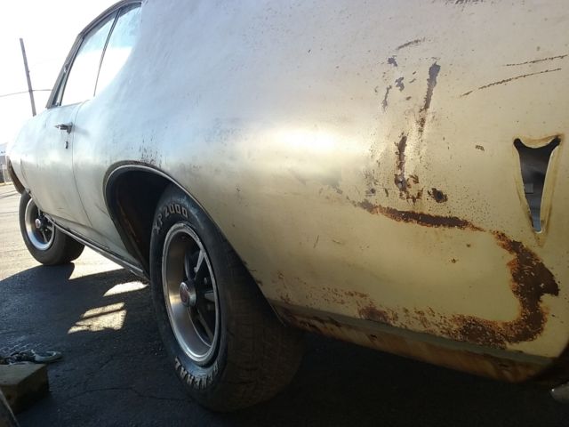 1968 pontiac gto solid project factory a/c