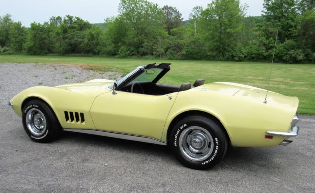 1968 l79 chevrolet corvette convertible - ultimate survivor