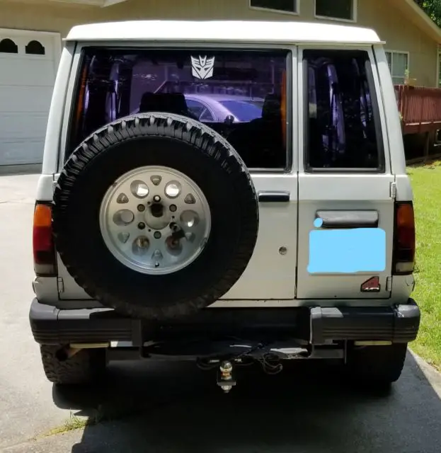 1989 isuzu trooper rs