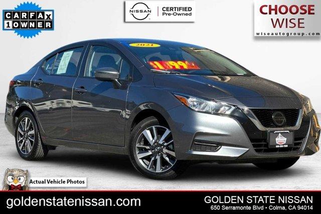2021 nissan versa 1.6 sv
