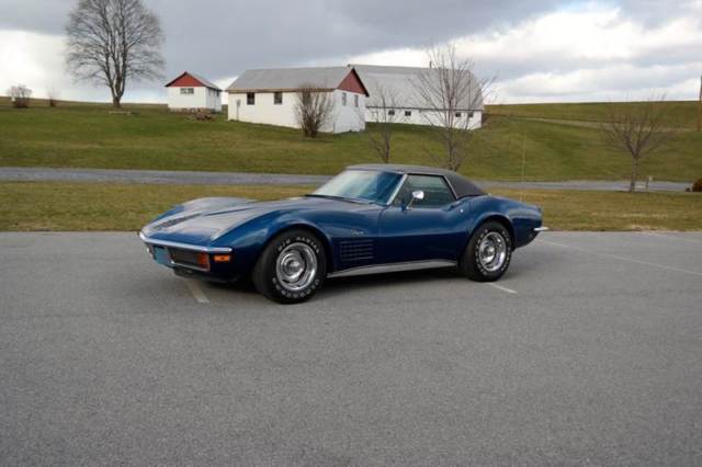 1972 chevrolet corvette loaded w/ lots of orig docs: p.o.p orig window sticker
