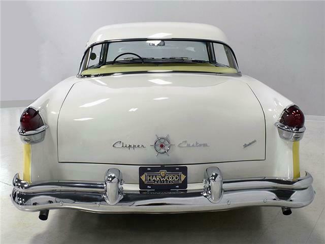 1955 packard clipper constellation custom 11035 miles yellow and white 352 cub