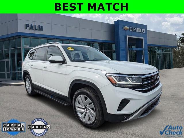 2021 volkswagen atlas 3.6 v6 sel