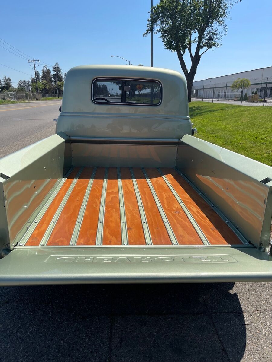 1951 chevrolet 3100 green chevy