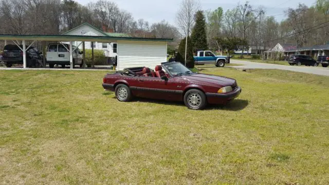 25th anniversary mustang lx 5.0 convertible