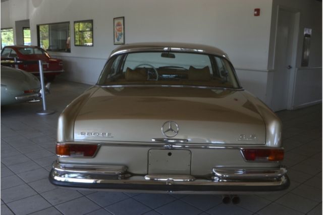 1971 mercedes benz 280se 3.5 0 tunis beige coupe 8 cylinder manual