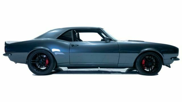 1968 chevrolet camaro pro touring custom restomod 1000 miles gray coupe 8 automa