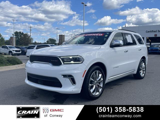 2021 dodge durango citadel rwd