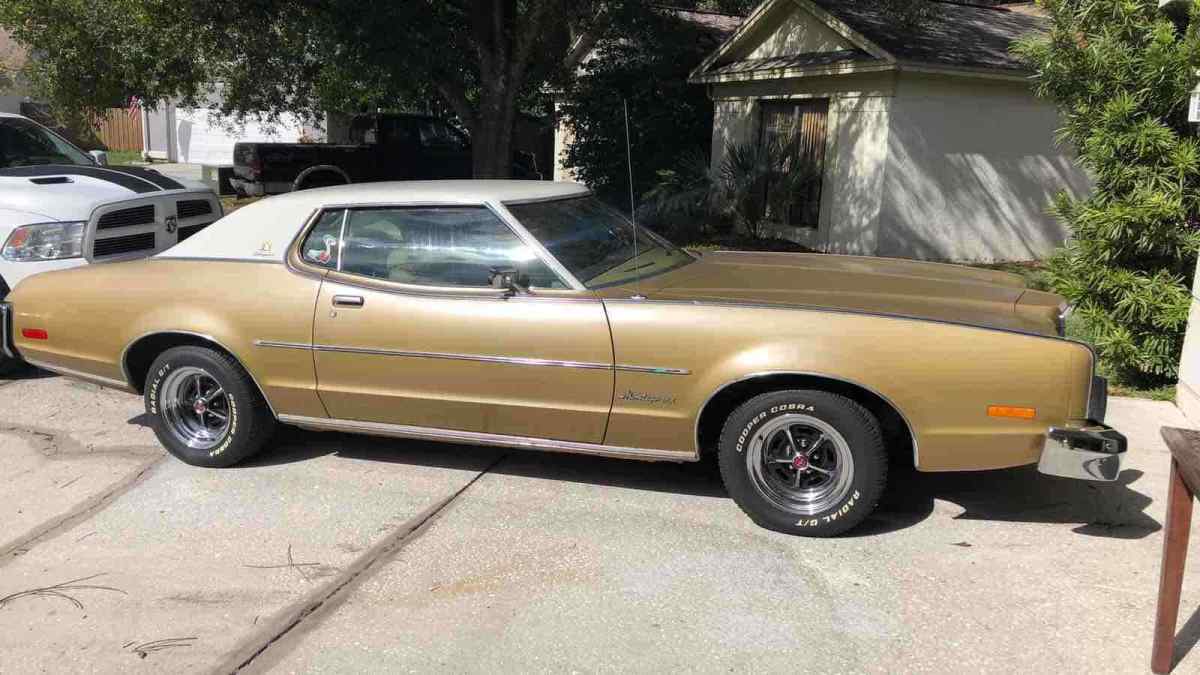 1973 mercury montego mx brougham sedan brown rwd automatic mx