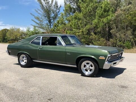 1972 chevrolet nova ss coupe