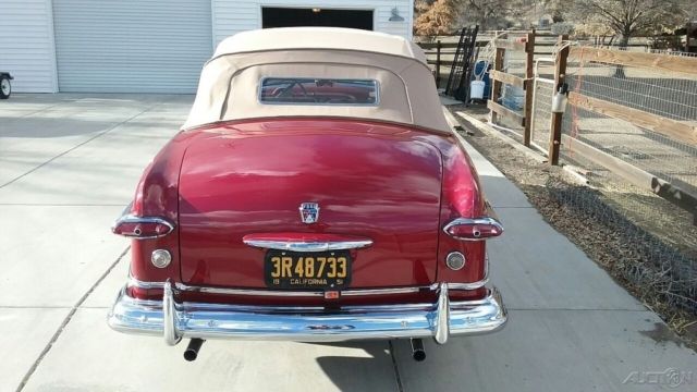 1951 ford custom 2-door convertible, 289ci v8, automatic transmission