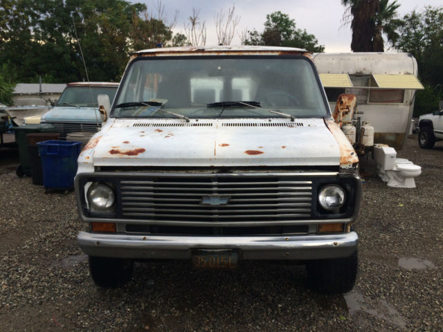1972 chevy g20 shorty van - show or daily build