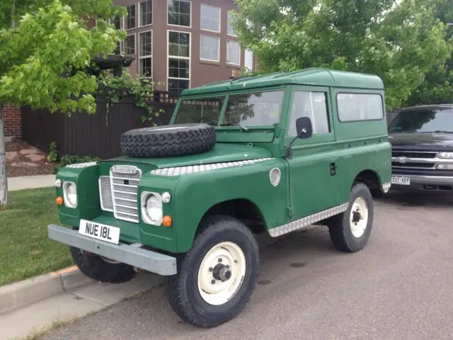 land rover: 88 series iii