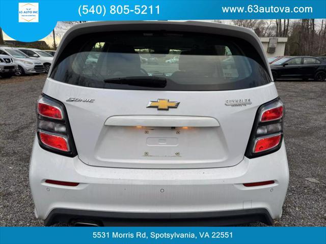 2019 chevrolet sonic lt