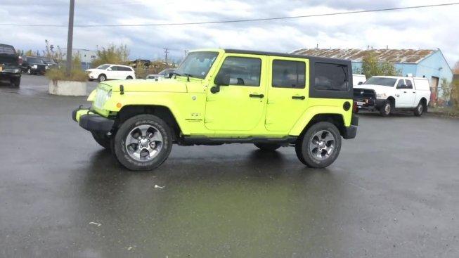 2016 jeep wrangler 4wd unlimited sahara for sale in anchorage, alaska