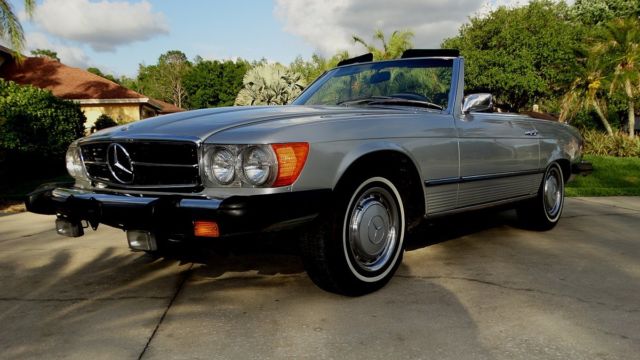 1975 mercedes benz 450sl 72,000 original miles in excellent condition in an out