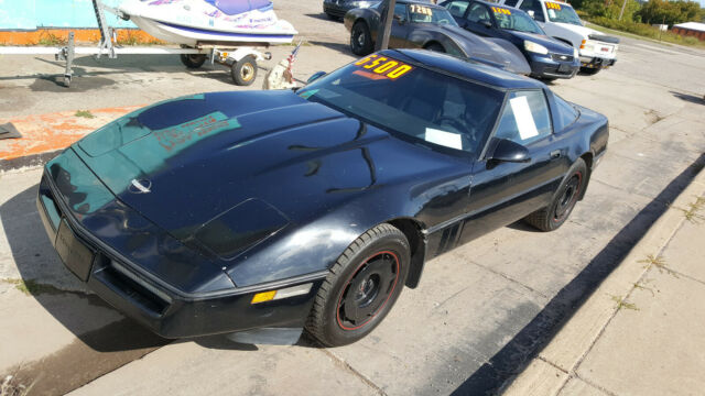 1987 corvette hot rod custom built engine & transmission