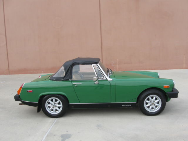 1979 mg midget convertible 2-door 1.5l