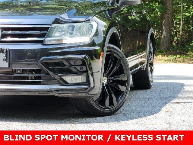 2021 volkswagen tiguan 2.0t se r-line black 4motion