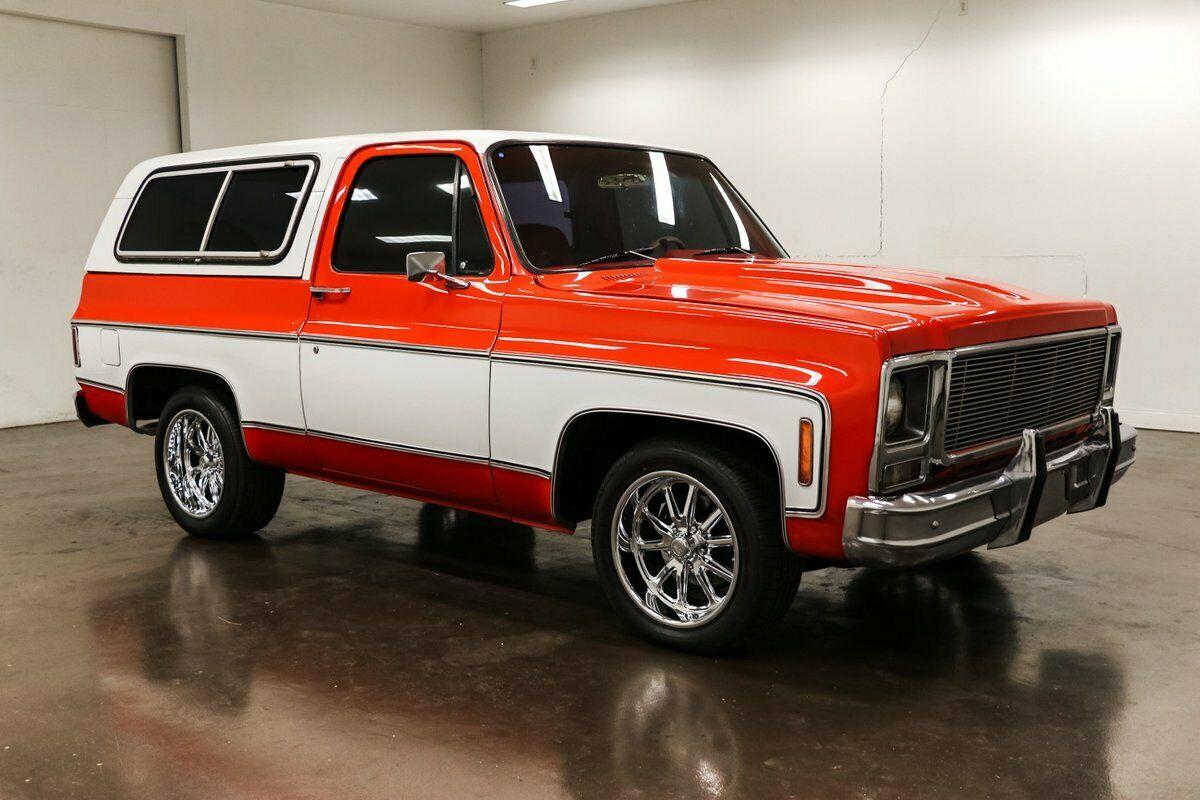 1979 chevrolet blazer 14134 miles red/white suv 350ci v8 700r4