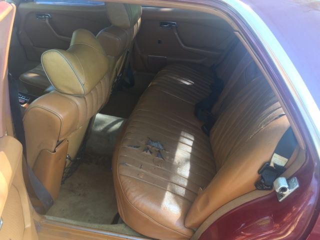 1978 mercedes 450 sel california car