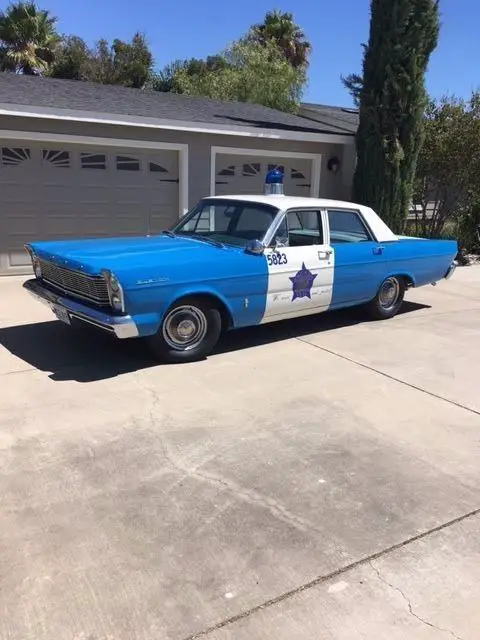 1965 ford custom chicago police car clone