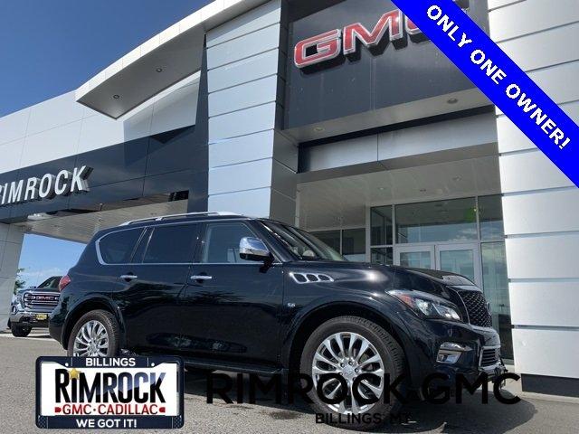 used 2016 infiniti qx80 4wd billings, mt 59106 for sale in billings, montana