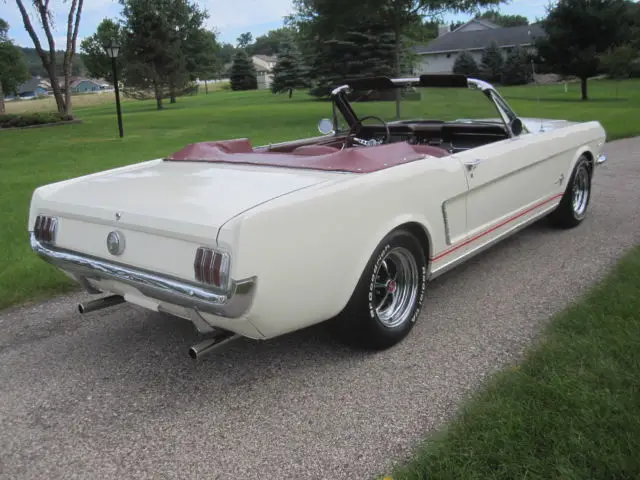 1964 1/2 ford mustang convertible 289 4-speed a/c rally pac