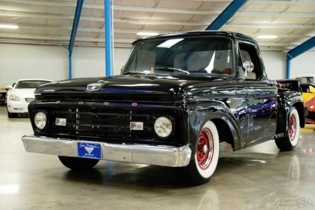1964 ford f-100 stepside 302-ci v8 c4 automatic f100 restored 64 65