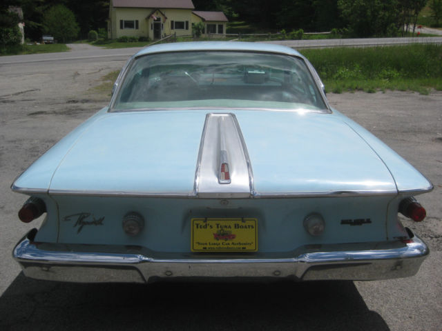 1961 plymouth fury, 2 door hardtop