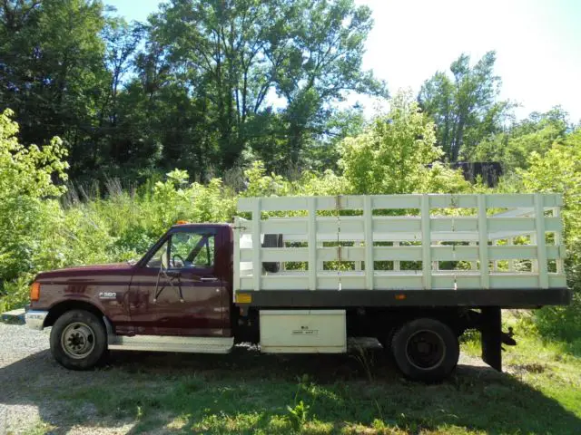 1989 ford f-350 dump truck