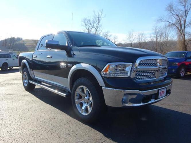 2017 ram ram pickup 1500 laramie 4x4 laramie 4dr crew cab 5.5 ft. sb pickup for sale in ripley, west virginia