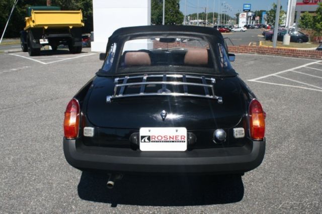 1980 mgb limited edition in black over tan, low mileage and original